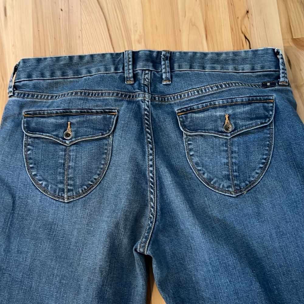 Lucky Brand Sweet Crop Jeans Size 14 / 32 - Picture 4 of 14